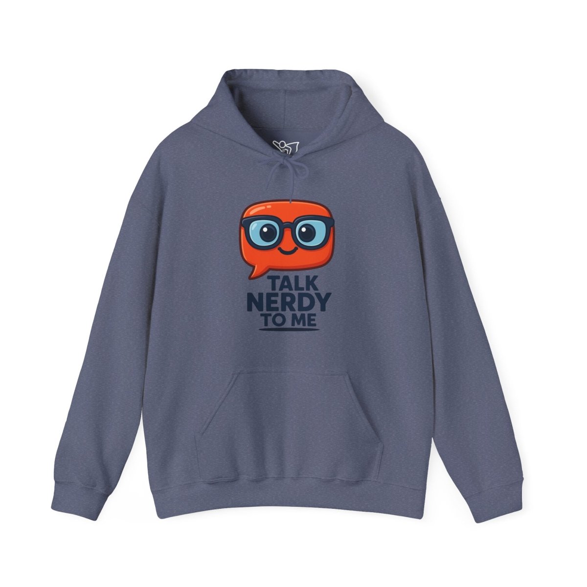 "Talk Nerdy To Me" Funny Hoodie for Geeky Friends, Gift for Gamers, Trendy Sweatshirt, Hoodie for Nerds - AI Tee Hero