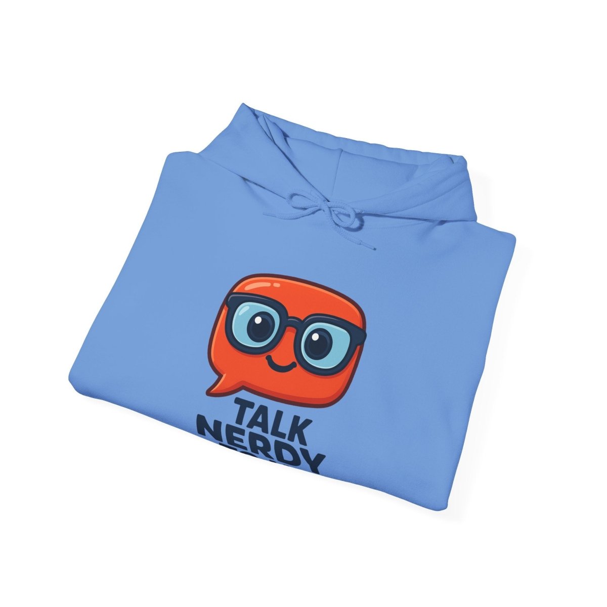 "Talk Nerdy To Me" Funny Hoodie for Geeky Friends, Gift for Gamers, Trendy Sweatshirt, Hoodie for Nerds - AI Tee Hero