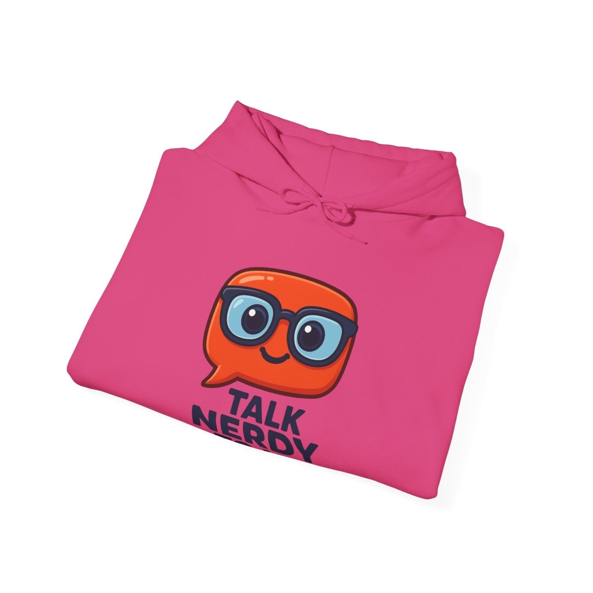 "Talk Nerdy To Me" Funny Hoodie for Geeky Friends, Gift for Gamers, Trendy Sweatshirt, Hoodie for Nerds - AI Tee Hero