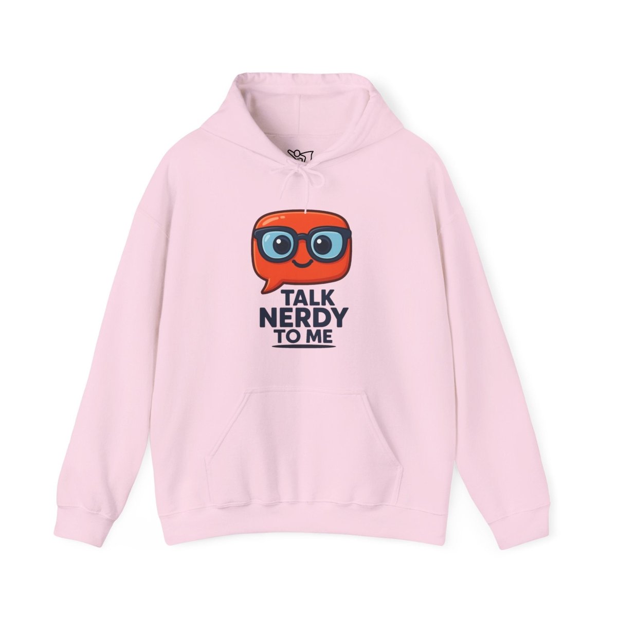 "Talk Nerdy To Me" Funny Hoodie for Geeky Friends, Gift for Gamers, Trendy Sweatshirt, Hoodie for Nerds - AI Tee Hero