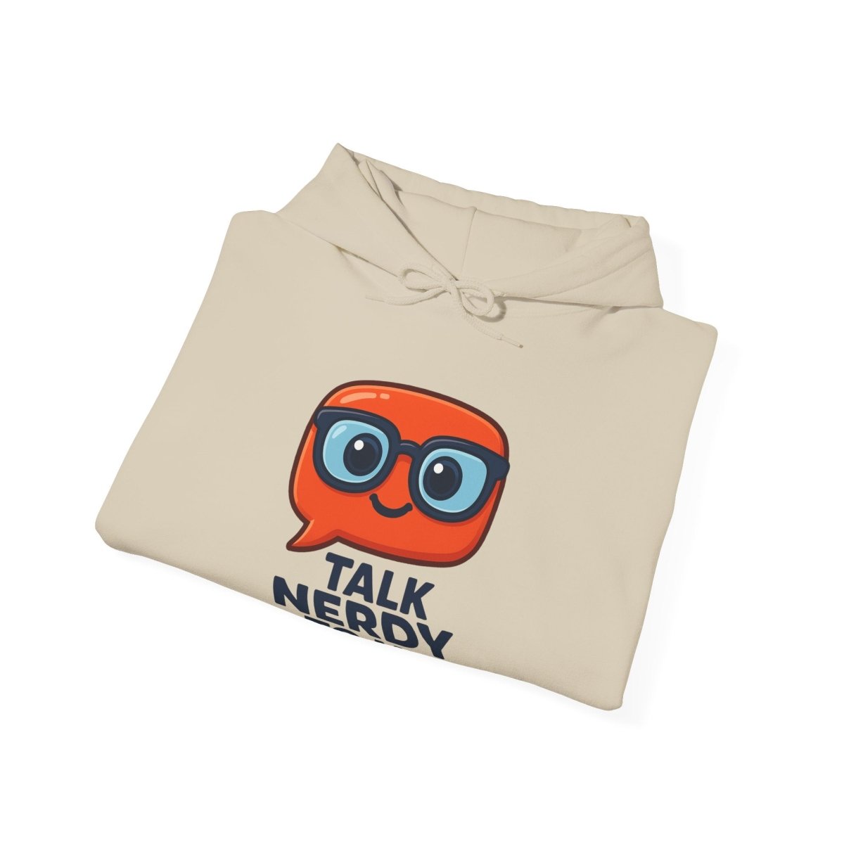 "Talk Nerdy To Me" Funny Hoodie for Geeky Friends, Gift for Gamers, Trendy Sweatshirt, Hoodie for Nerds - AI Tee Hero