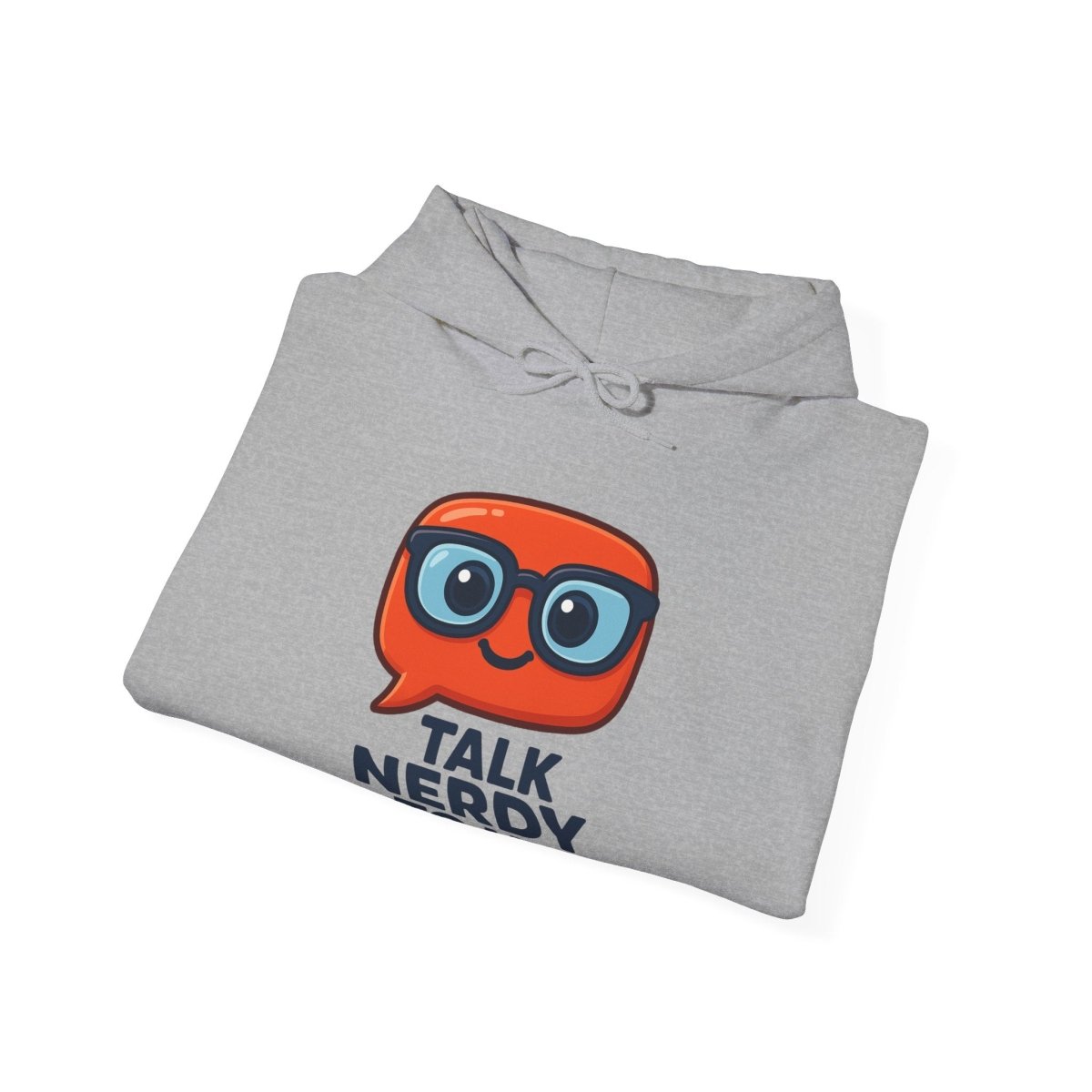 "Talk Nerdy To Me" Funny Hoodie for Geeky Friends, Gift for Gamers, Trendy Sweatshirt, Hoodie for Nerds - AI Tee Hero