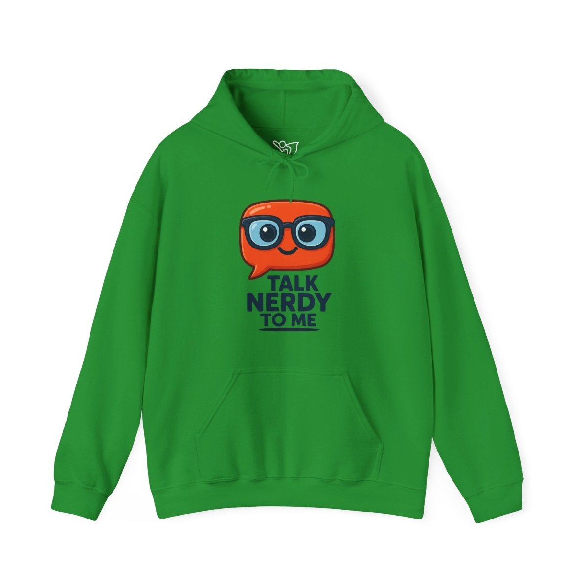 "Talk Nerdy To Me" Funny Hoodie for Geeky Friends, Gift for Gamers, Trendy Sweatshirt, Hoodie for Nerds - AI Tee Hero