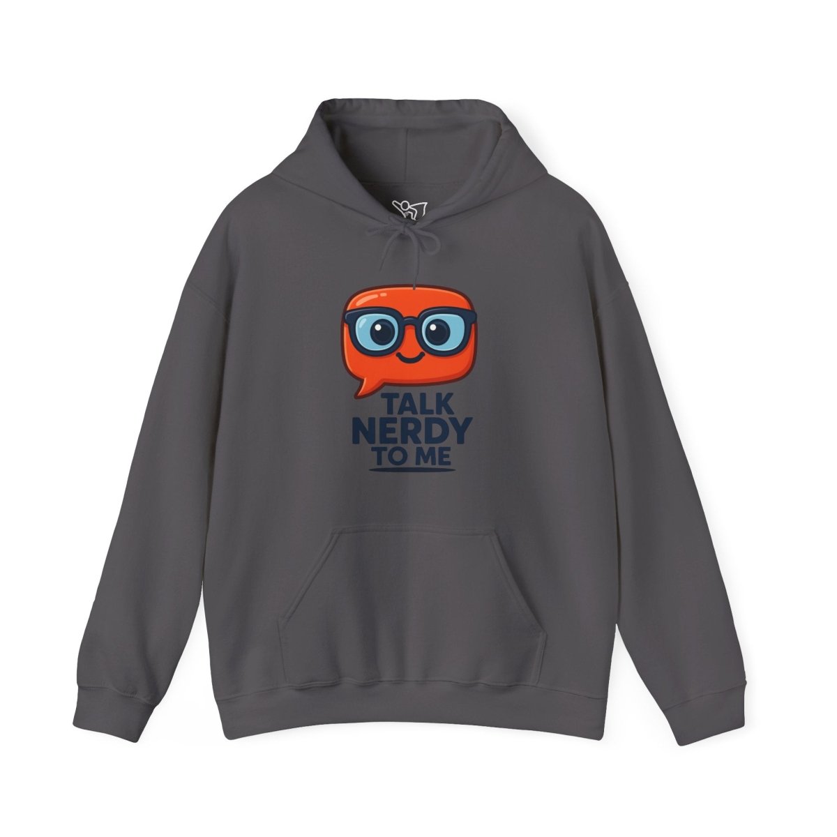 "Talk Nerdy To Me" Funny Hoodie for Geeky Friends, Gift for Gamers, Trendy Sweatshirt, Hoodie for Nerds - AI Tee Hero