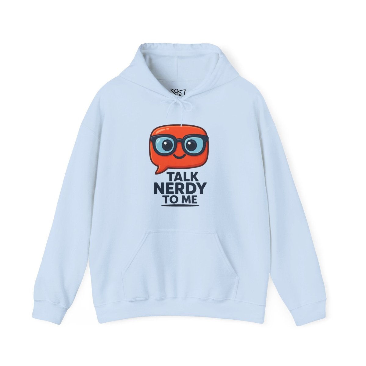 "Talk Nerdy To Me" Funny Hoodie for Geeky Friends, Gift for Gamers, Trendy Sweatshirt, Hoodie for Nerds - AI Tee Hero