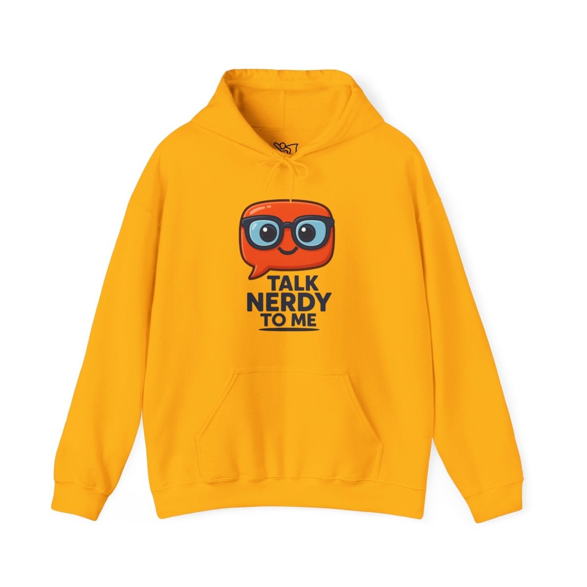 "Talk Nerdy To Me" Funny Hoodie for Geeky Friends, Gift for Gamers, Trendy Sweatshirt, Hoodie for Nerds - AI Tee Hero