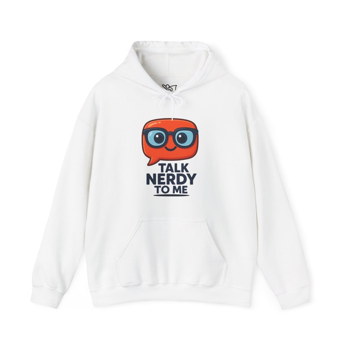 "Talk Nerdy To Me" Funny Hoodie for Geeky Friends, Gift for Gamers, Trendy Sweatshirt, Hoodie for Nerds - AI Tee Hero