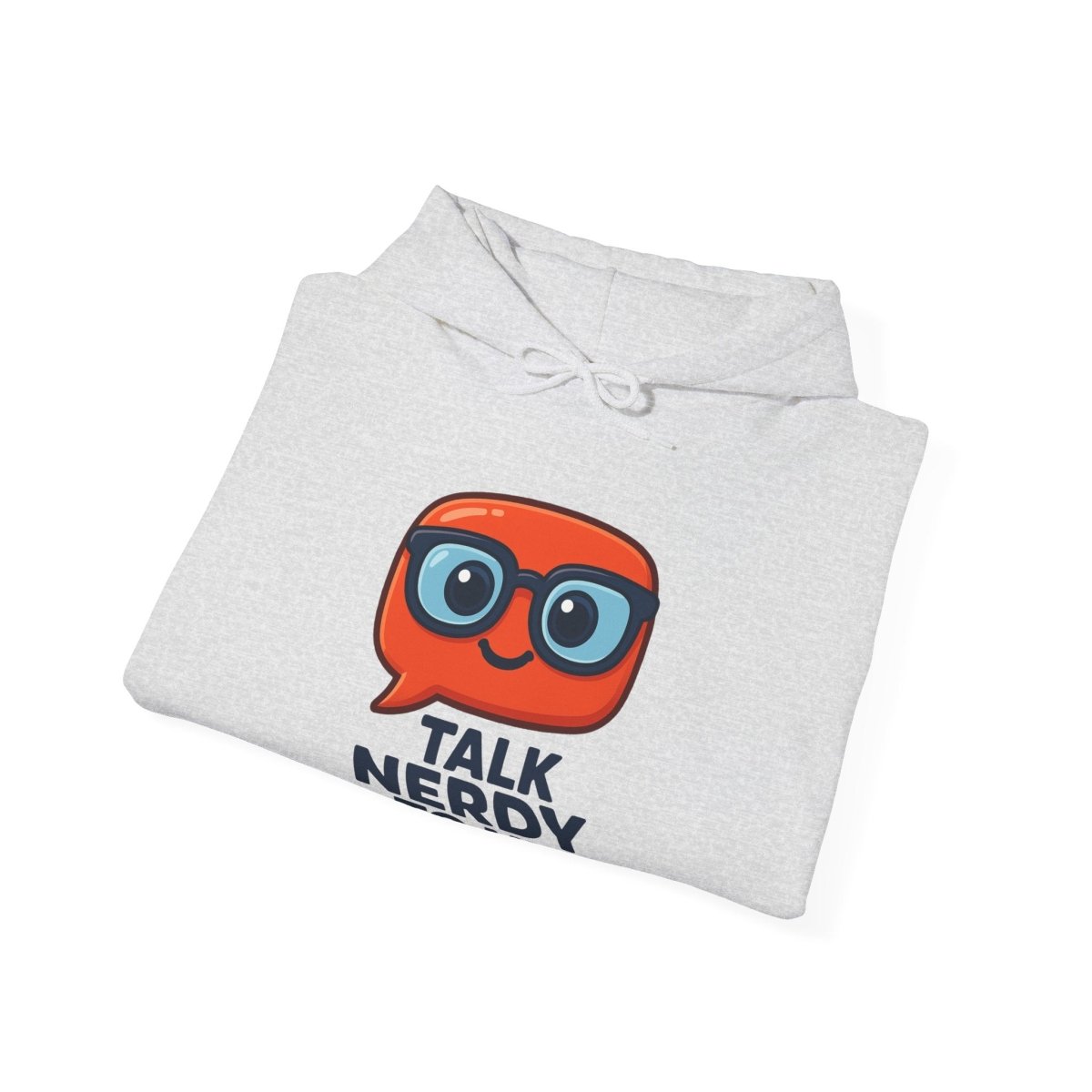 "Talk Nerdy To Me" Funny Hoodie for Geeky Friends, Gift for Gamers, Trendy Sweatshirt, Hoodie for Nerds - AI Tee Hero