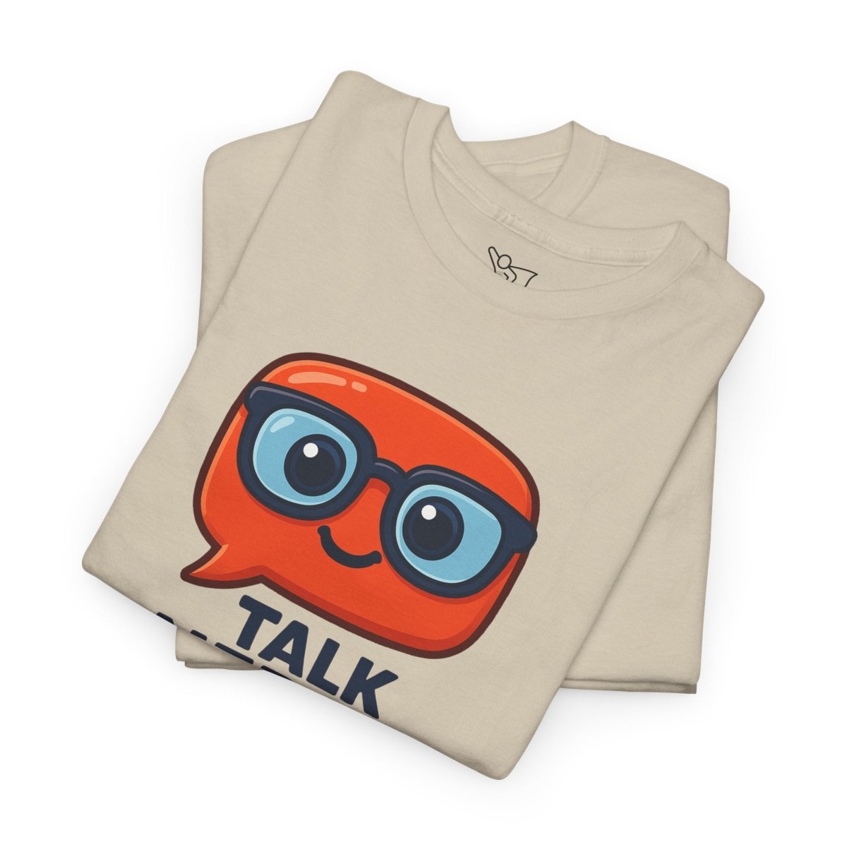 "Talk Nerdy to Me" Geeky Humor T-Shirt, Fun Cotton Tee, Nerdy Gift, Unisex Graphic Tee, Casual Everyday Wear - AI Tee Hero