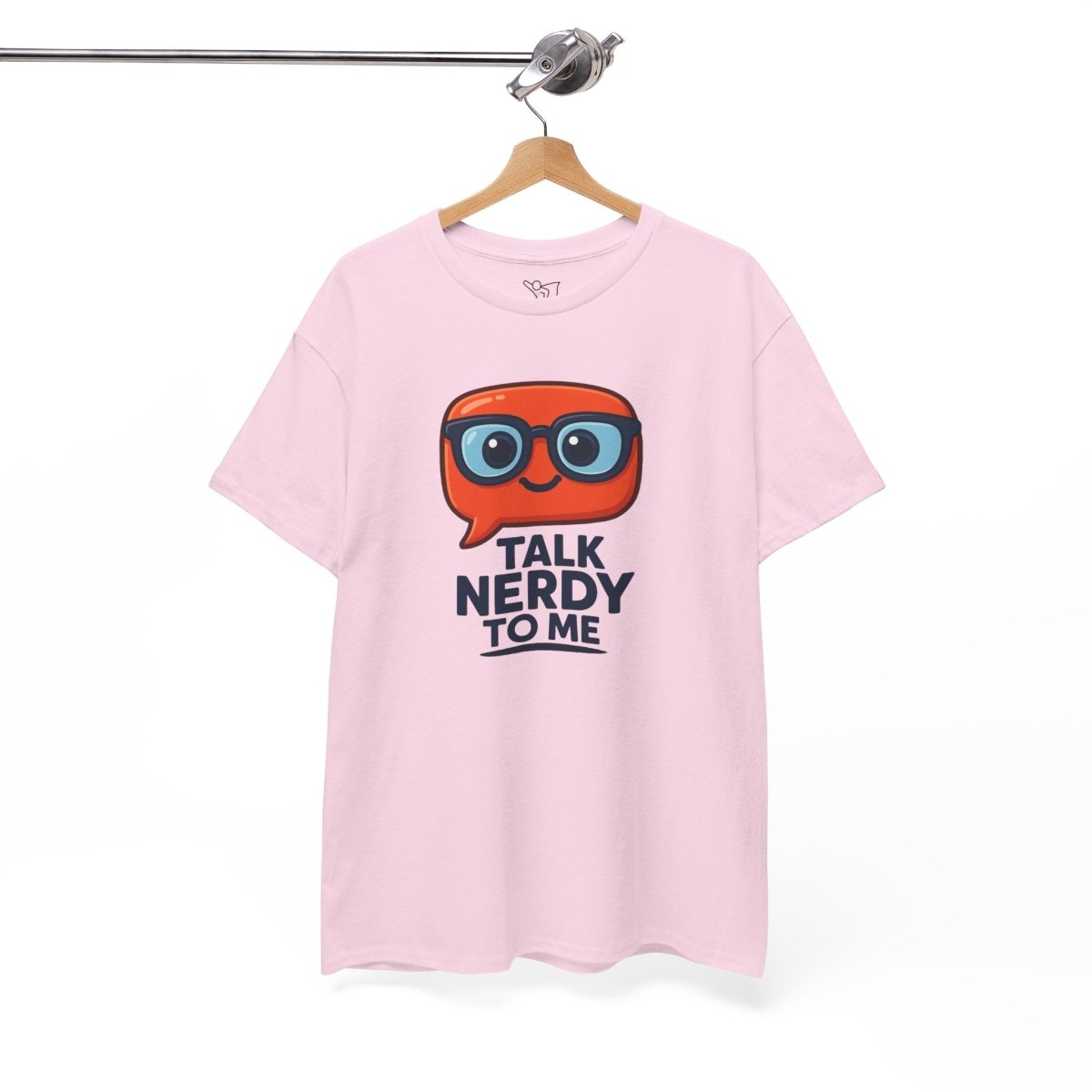 "Talk Nerdy to Me" Geeky Humor T-Shirt, Fun Cotton Tee, Nerdy Gift, Unisex Graphic Tee, Casual Everyday Wear - AI Tee Hero