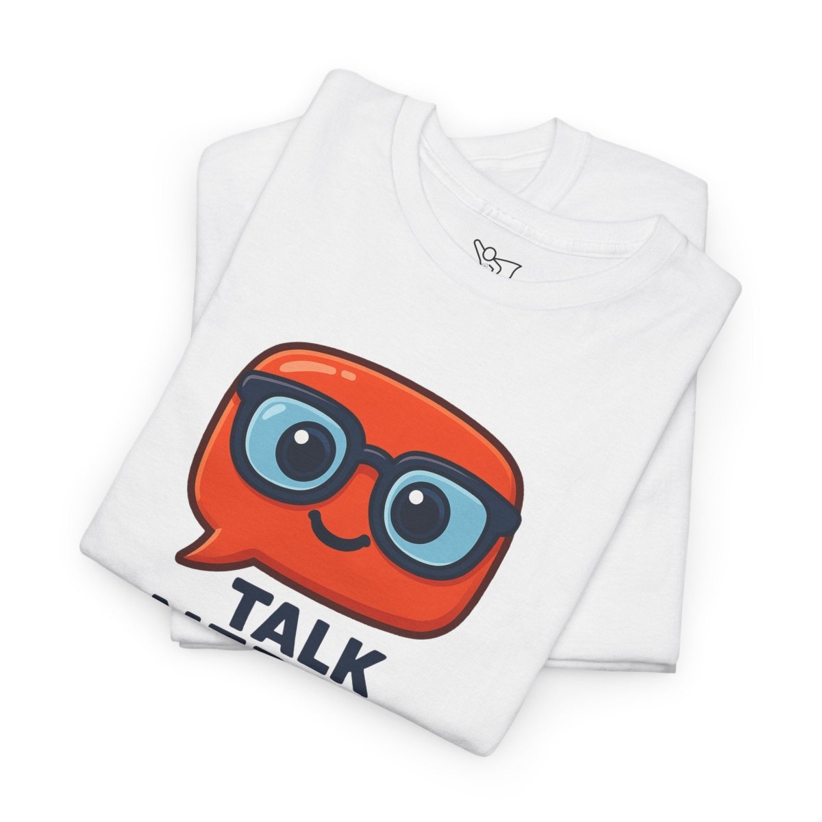 "Talk Nerdy to Me" Geeky Humor T-Shirt, Fun Cotton Tee, Nerdy Gift, Unisex Graphic Tee, Casual Everyday Wear - AI Tee Hero