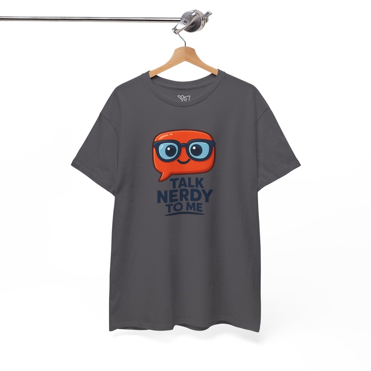 "Talk Nerdy to Me" Geeky Humor T-Shirt, Fun Cotton Tee, Nerdy Gift, Unisex Graphic Tee, Casual Everyday Wear - AI Tee Hero