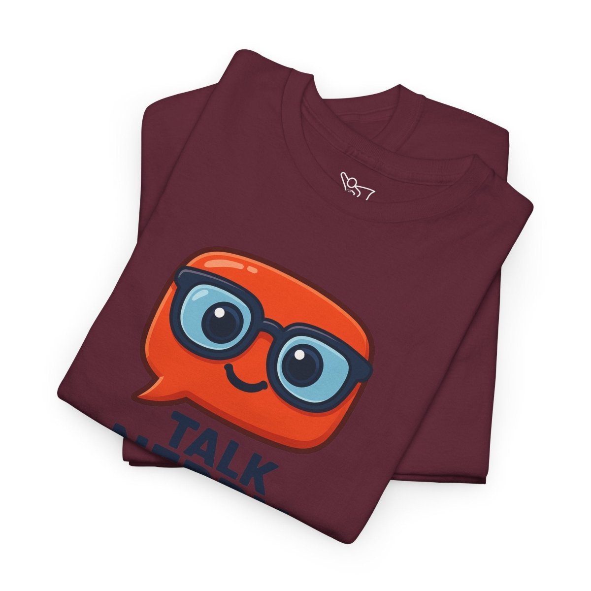 "Talk Nerdy to Me" Geeky Humor T-Shirt, Fun Cotton Tee, Nerdy Gift, Unisex Graphic Tee, Casual Everyday Wear - AI Tee Hero