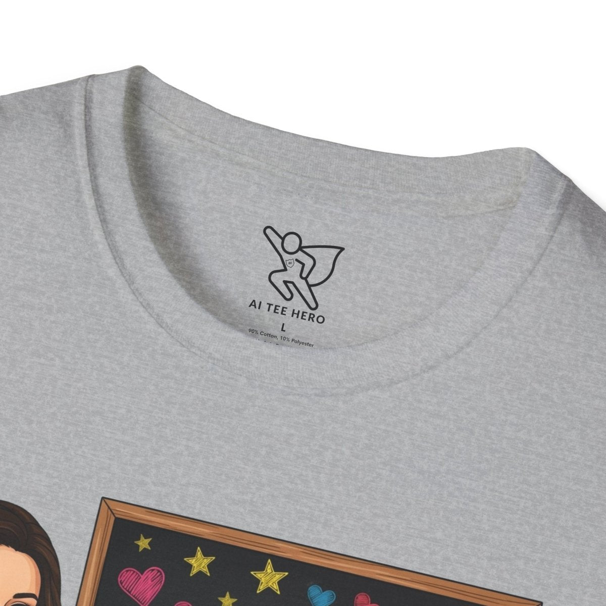 "Teach.Love.Inspire. Repeat Daily" CW - 2 Inspire Teacher T-Shirt, Gifts for Educators, Inspirational Tees, Cute Classroom Apparel, Teach Love Inspire Shirt - AI Tee Hero
