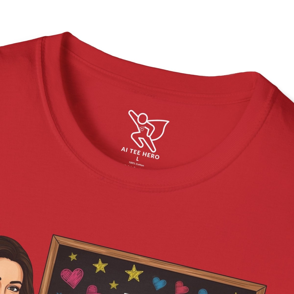 "Teach.Love.Inspire. Repeat Daily" CW - 2 Inspire Teacher T-Shirt, Gifts for Educators, Inspirational Tees, Cute Classroom Apparel, Teach Love Inspire Shirt - AI Tee Hero