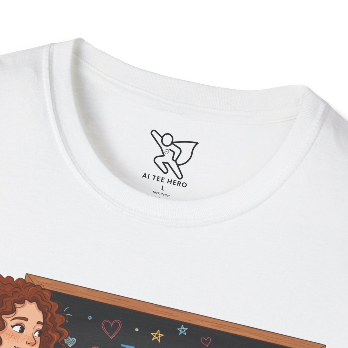"Teach.Love.Inspire. Repeat Daily" CW - 3 Inspire Teacher T-Shirt, Gifts for Educators, Inspirational Tees, Cute Classroom Apparel, Teach Love Inspire Shirt - AI Tee Hero