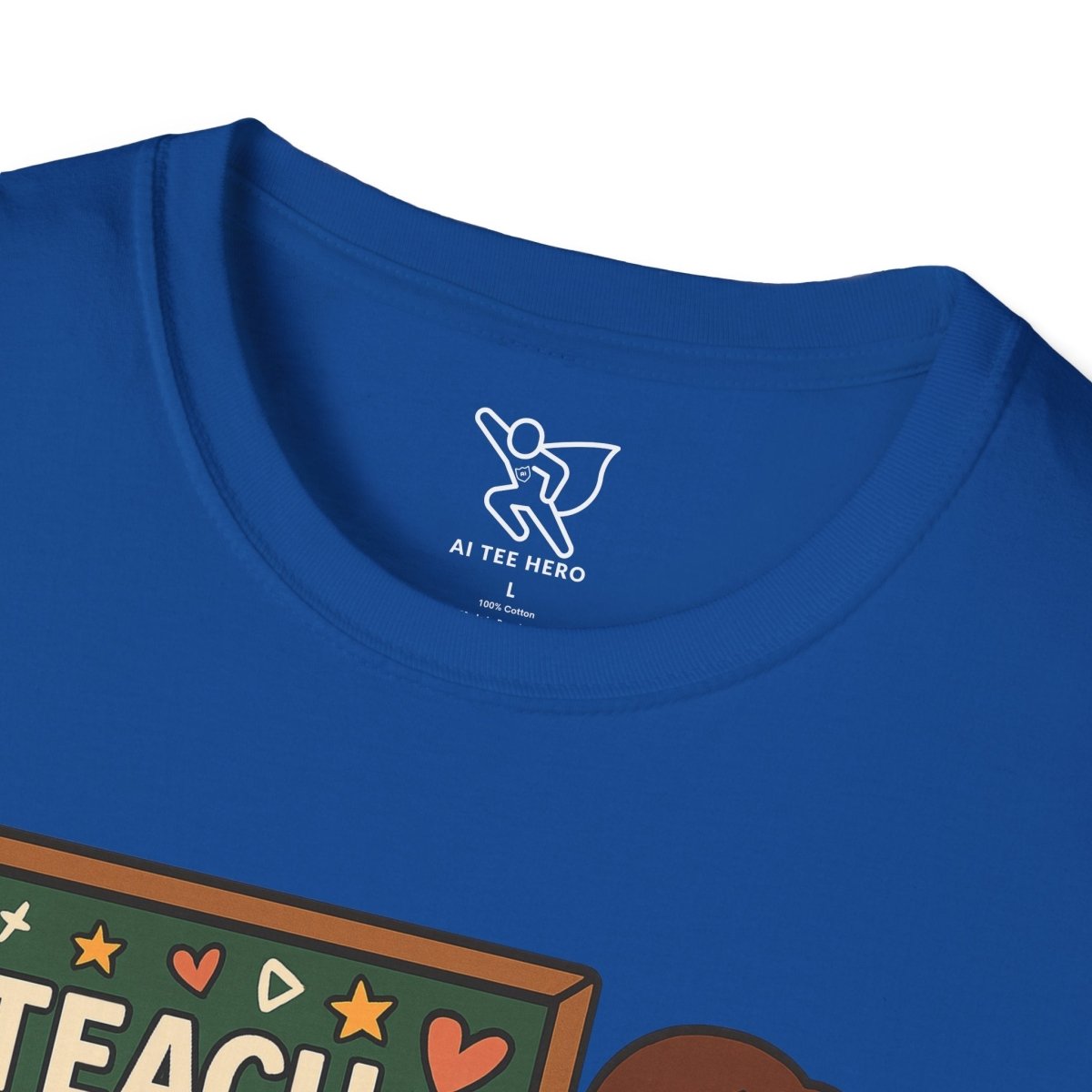 "Teach.Love.Inspire. Repeat Daily" CW - 4 Inspire Teacher T-Shirt, Gifts for Educators, Inspirational Tees, Cute Classroom Apparel, Teach Love Inspire Shirt - AI Tee Hero