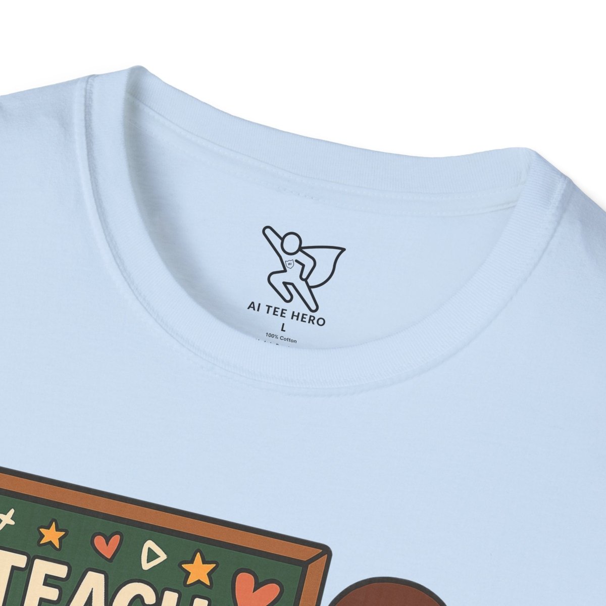 "Teach.Love.Inspire. Repeat Daily" CW - 4 Inspire Teacher T-Shirt, Gifts for Educators, Inspirational Tees, Cute Classroom Apparel, Teach Love Inspire Shirt - AI Tee Hero