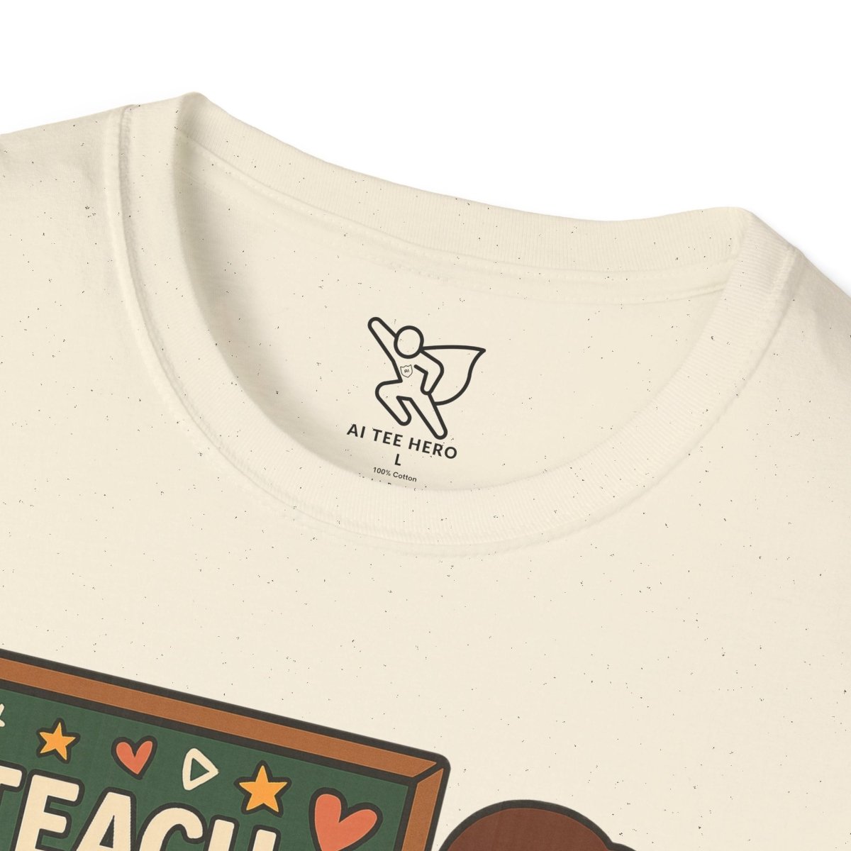 "Teach.Love.Inspire. Repeat Daily" CW - 4 Inspire Teacher T-Shirt, Gifts for Educators, Inspirational Tees, Cute Classroom Apparel, Teach Love Inspire Shirt - AI Tee Hero