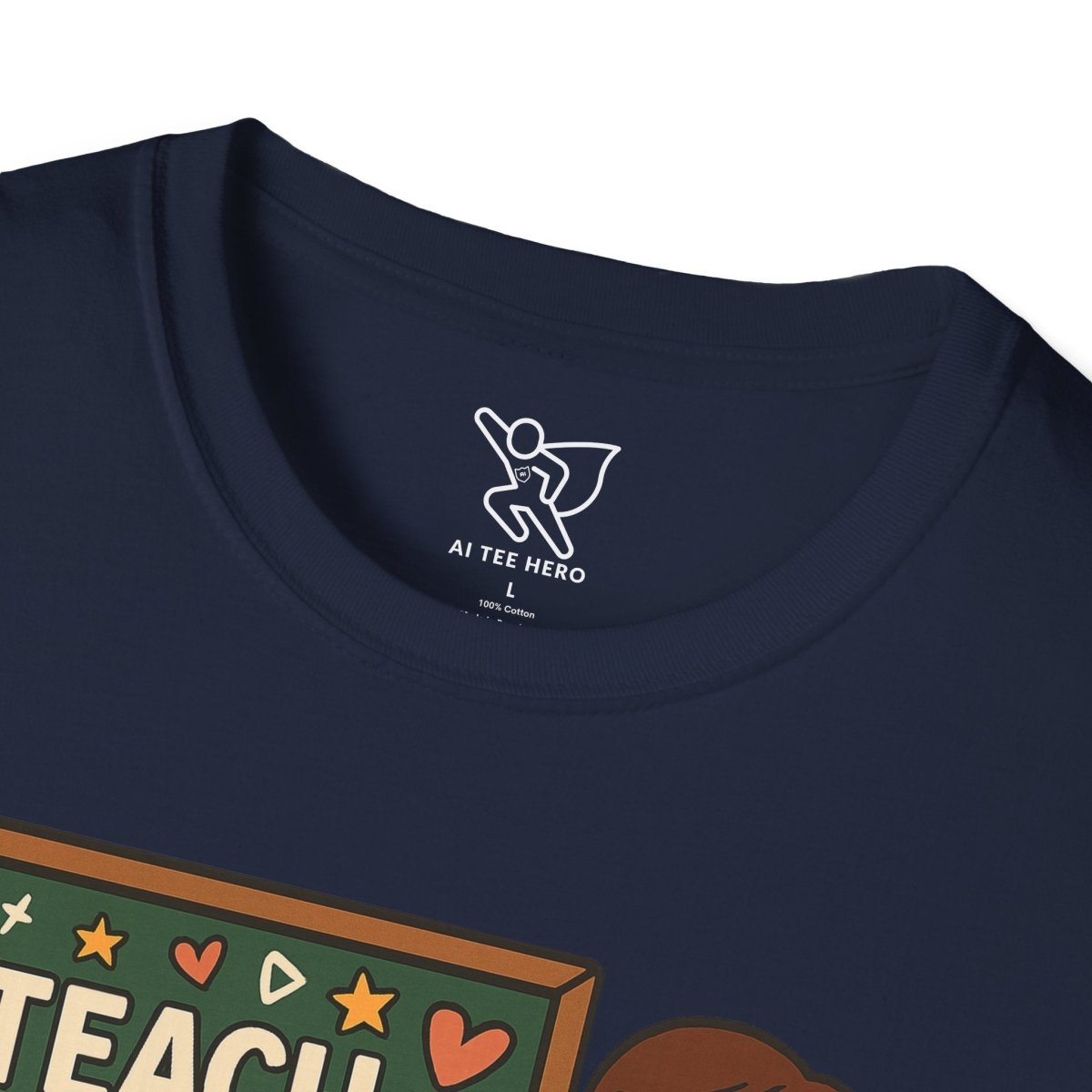 "Teach.Love.Inspire. Repeat Daily" CW - 4 Inspire Teacher T-Shirt, Gifts for Educators, Inspirational Tees, Cute Classroom Apparel, Teach Love Inspire Shirt - AI Tee Hero