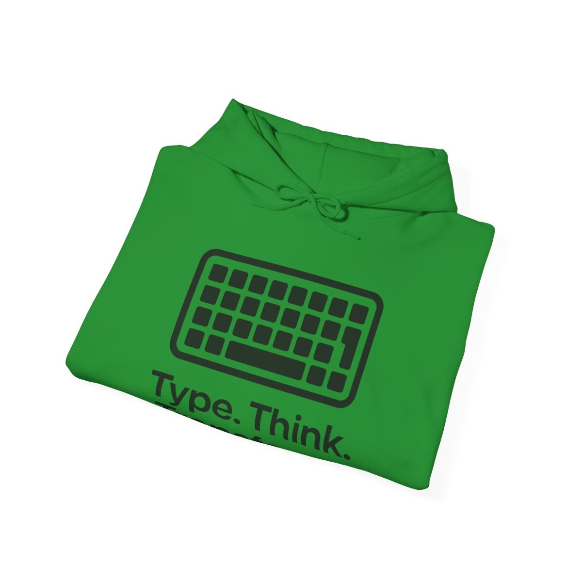 "Type. Think. Transform." Hoodie, Cozy Unisex Sweatshirt, Inspirational Hoodie Gift, Perfect for Writers and Students, Everyday Wear - AI Tee Hero