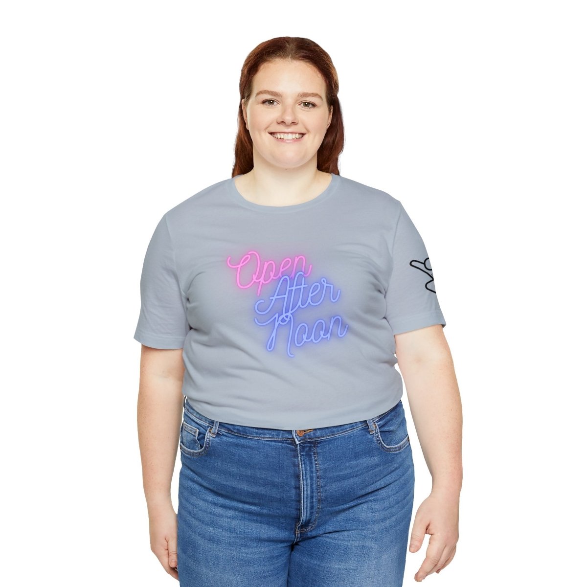 Midday Glow Neon Graphic Unisex Jersey Short Sleeve Tee - AI Tee Hero