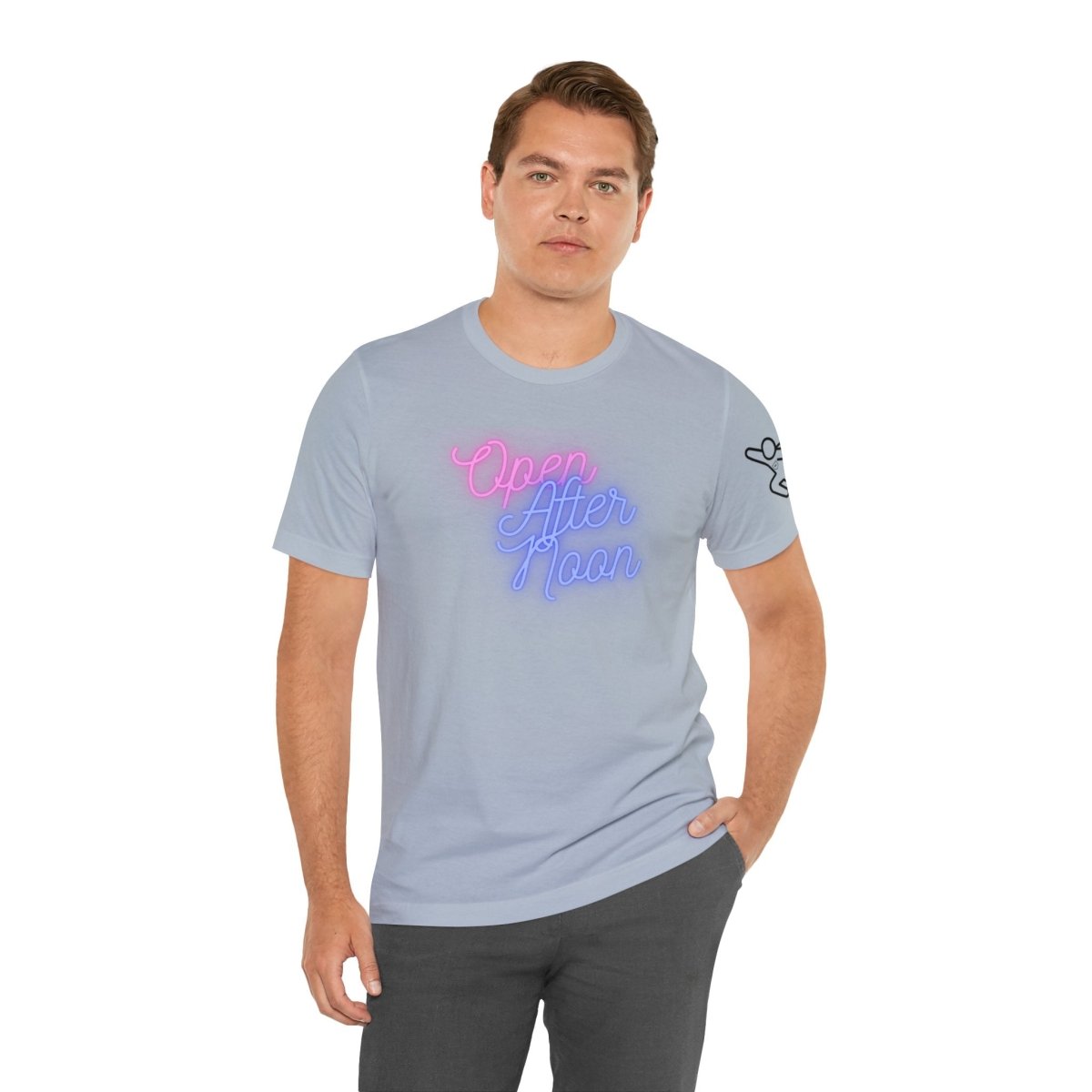Midday Glow Neon Graphic Unisex Jersey Short Sleeve Tee - AI Tee Hero
