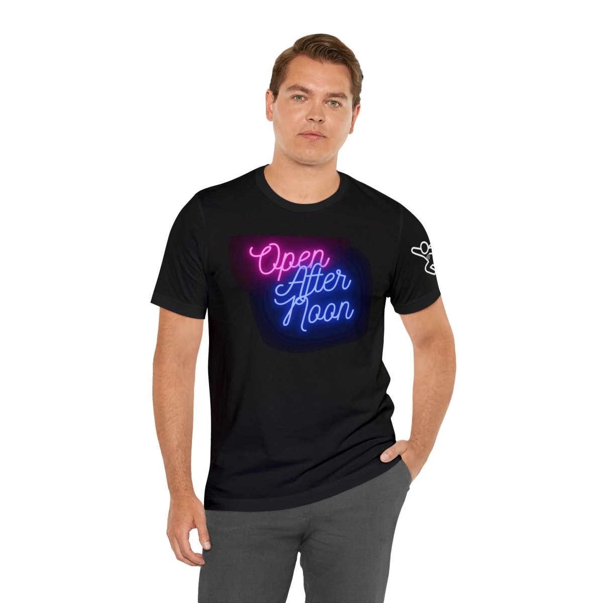 Midday Glow Neon Graphic Unisex Jersey Short Sleeve Tee - AI Tee Hero