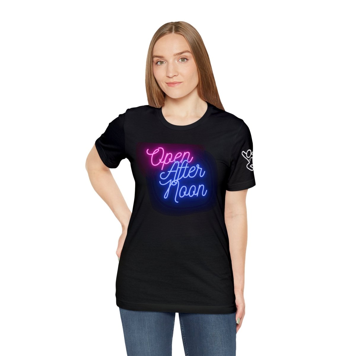 Midday Glow Neon Graphic Unisex Jersey Short Sleeve Tee - AI Tee Hero