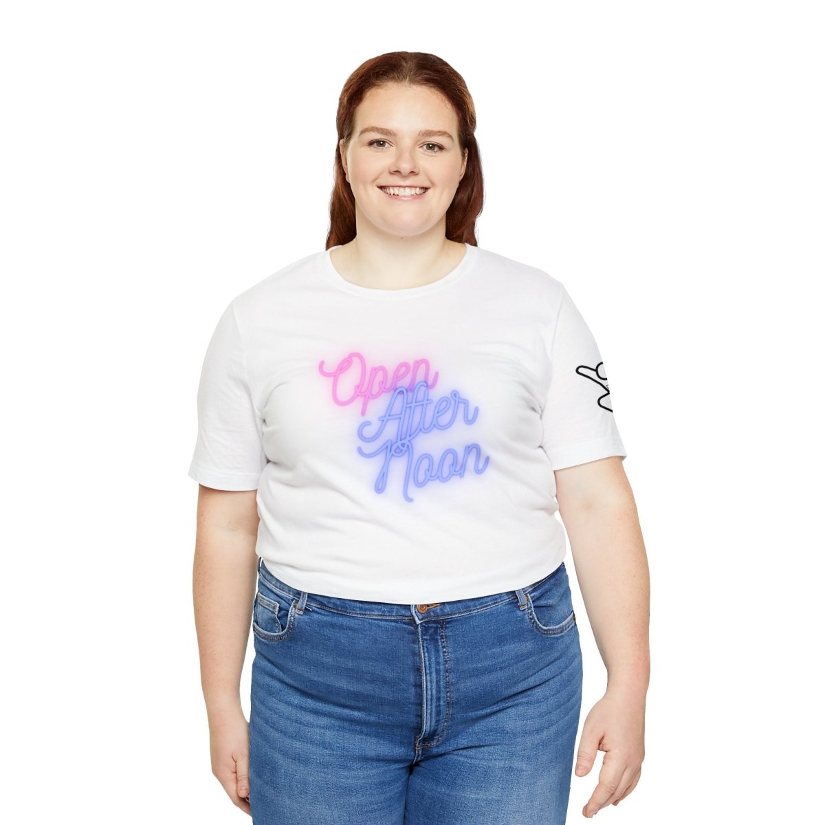 Midday Glow Neon Graphic Unisex Jersey Short Sleeve Tee - AI Tee Hero