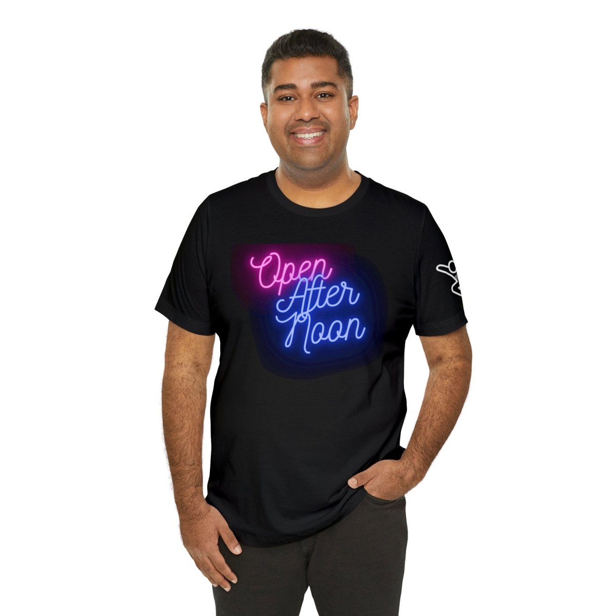 Midday Glow Neon Graphic Unisex Jersey Short Sleeve Tee - AI Tee Hero