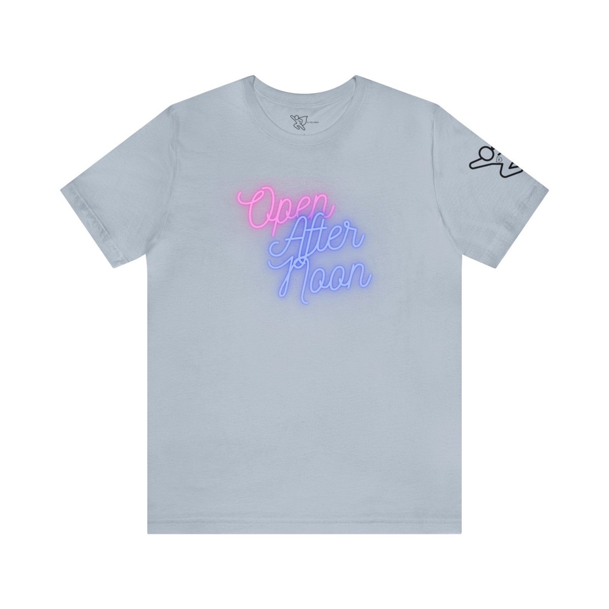 Midday Glow Neon Graphic Unisex Jersey Short Sleeve Tee - AI Tee Hero