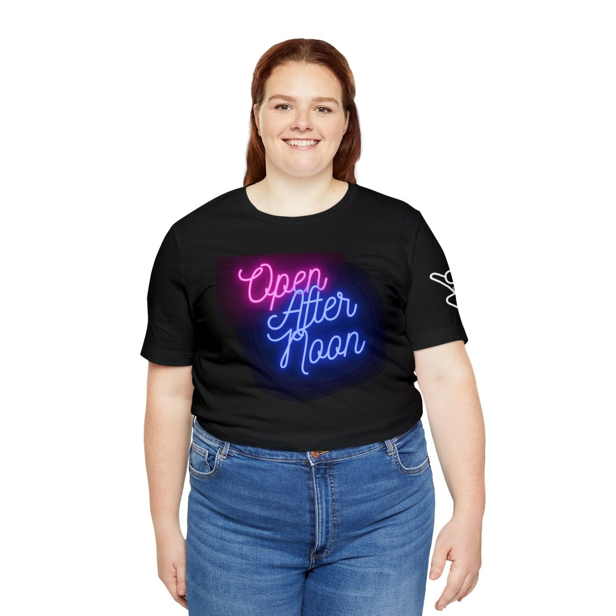 Midday Glow Neon Graphic Unisex Jersey Short Sleeve Tee - AI Tee Hero
