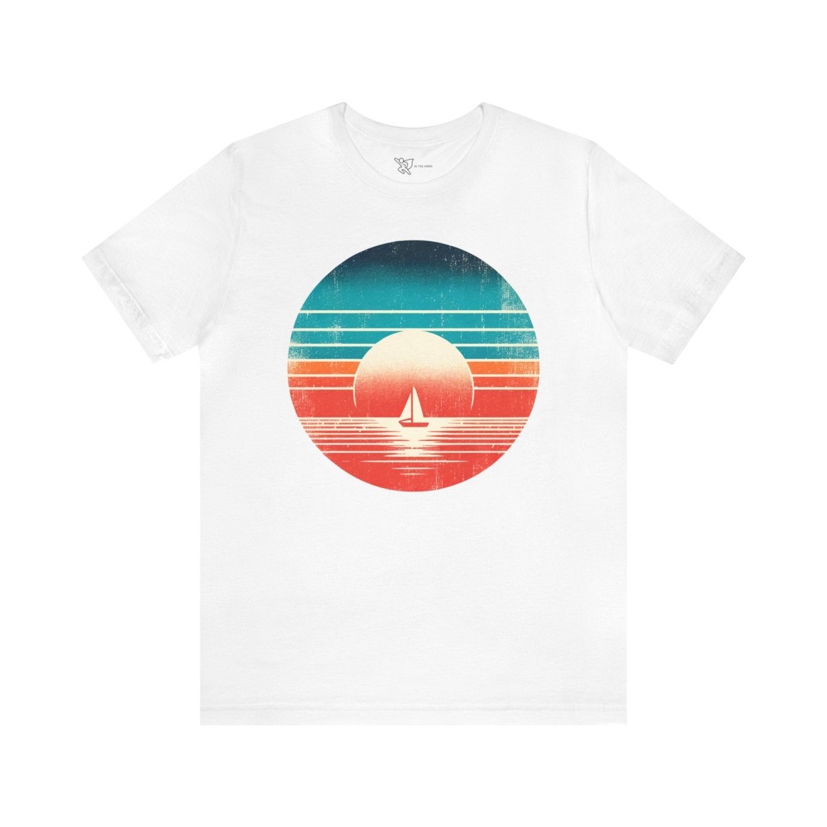 Nautical Twilight Serenity - Tee - AI Tee Hero