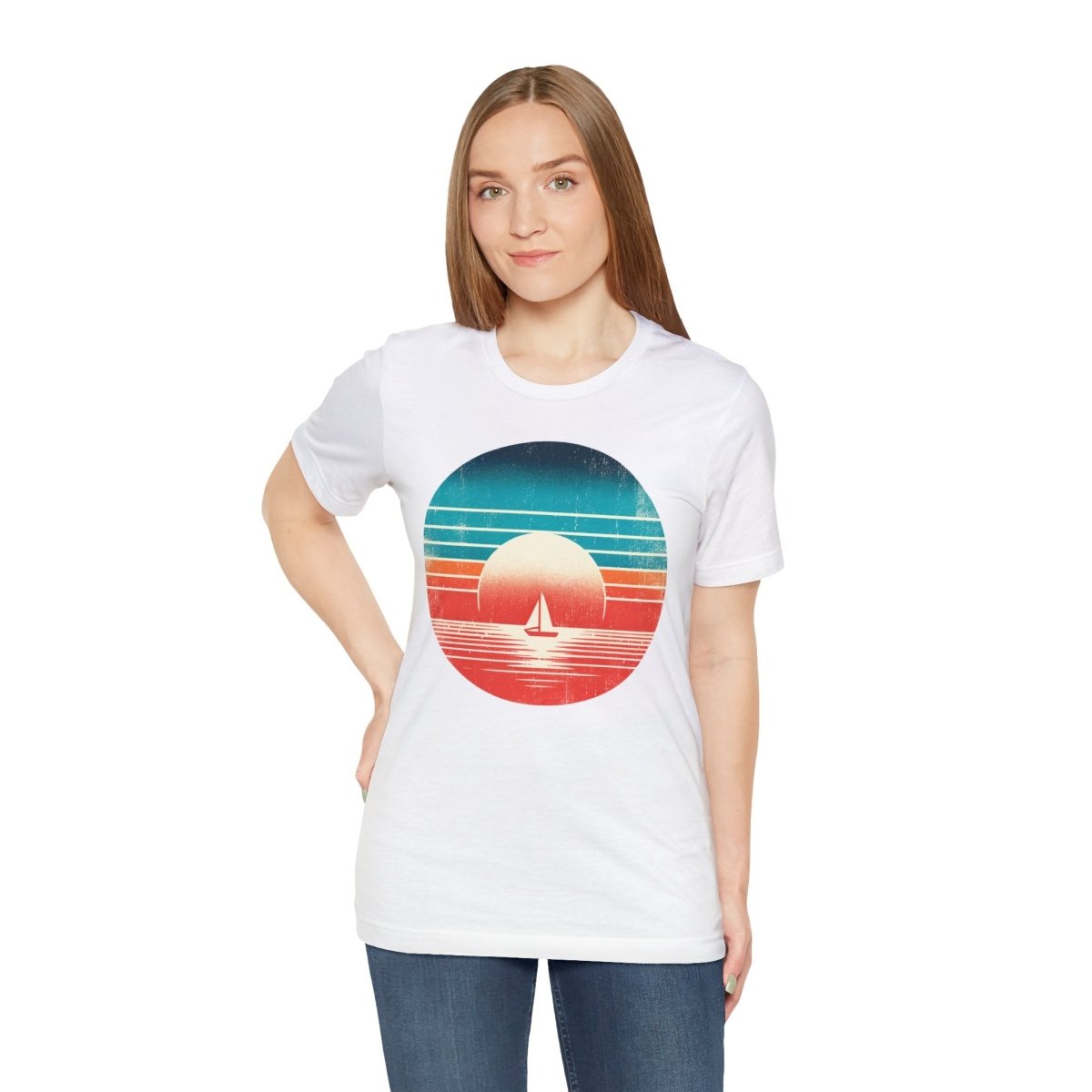 Nautical Twilight Serenity - Tee - AI Tee Hero