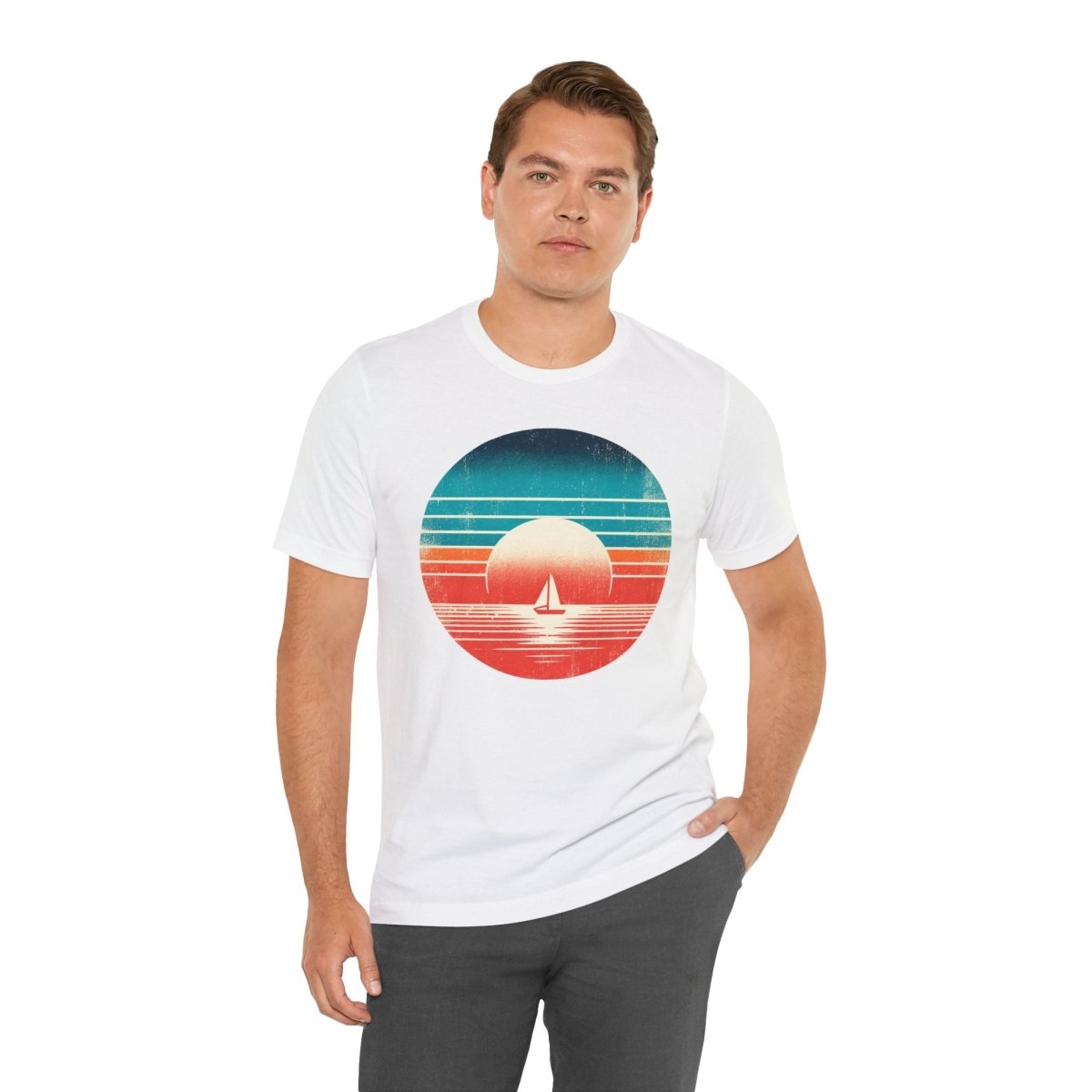 Nautical Twilight Serenity - Tee - AI Tee Hero