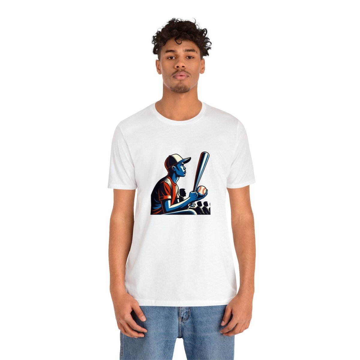 Patriotic Slugger Print - Tee - AI Tee Hero