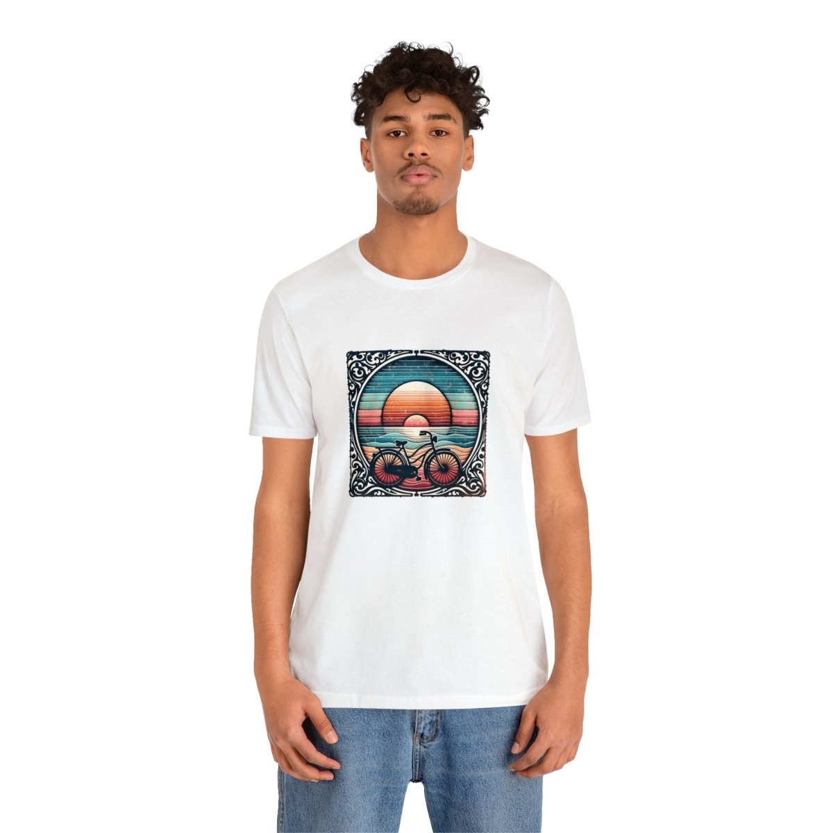 Retro Coastal Cruiser Dreamscape - Tee - AI Tee Hero