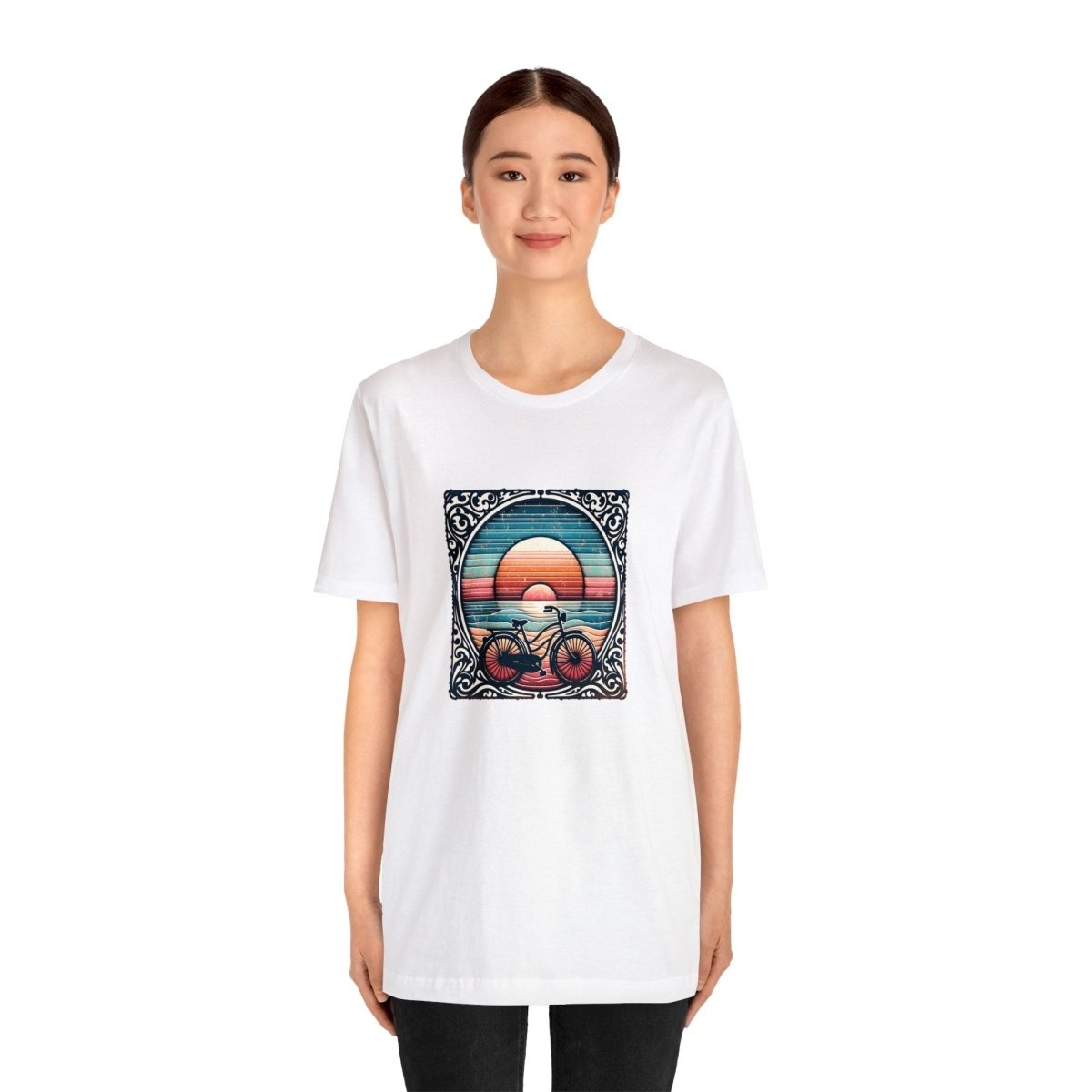 Retro Coastal Cruiser Dreamscape - Tee - AI Tee Hero