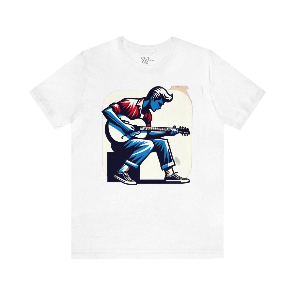 Retro Rockstar Rhapsody - Tee - AI Tee Hero