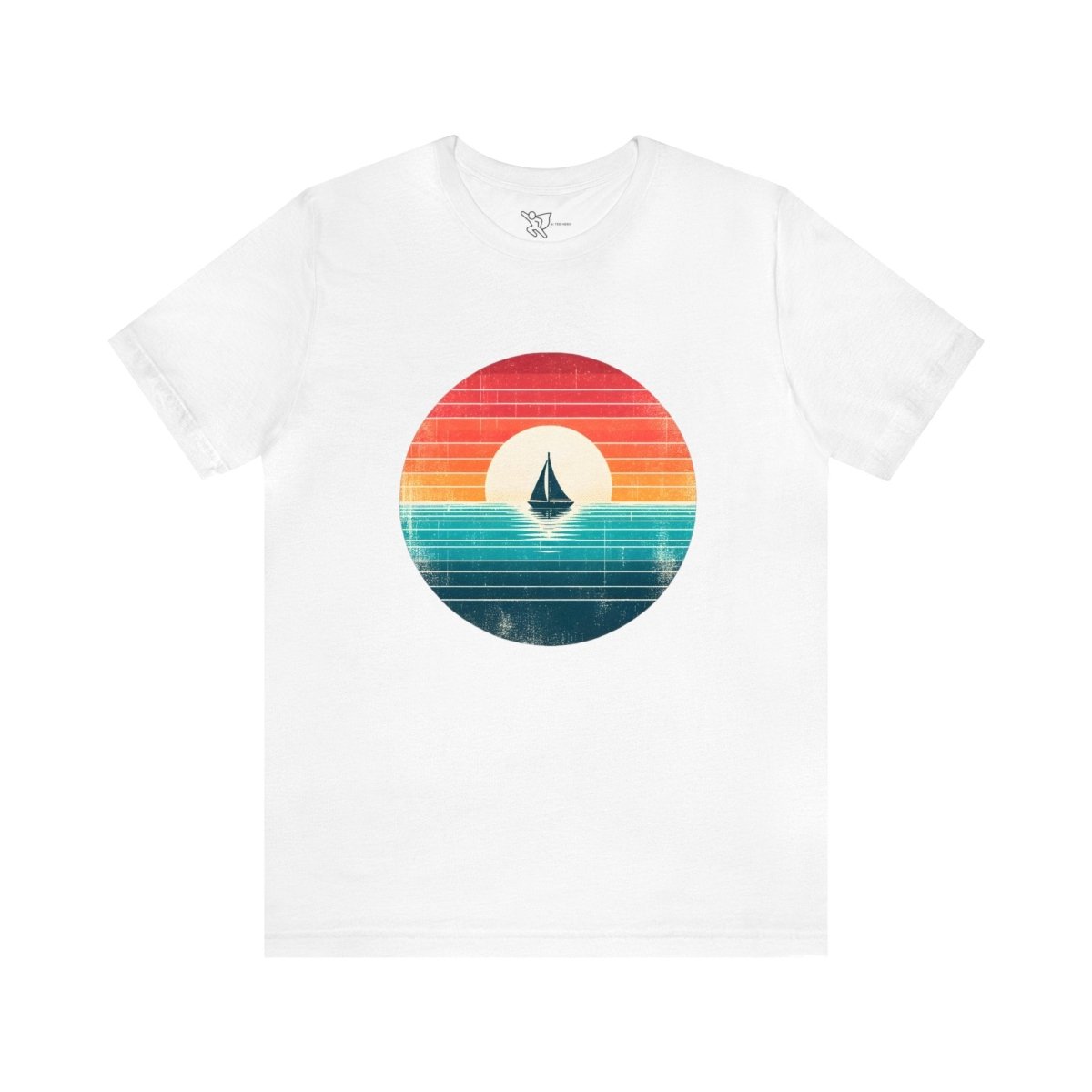 Sailor's Horizon Glow - Short Sleeve Tee - AI Tee Hero