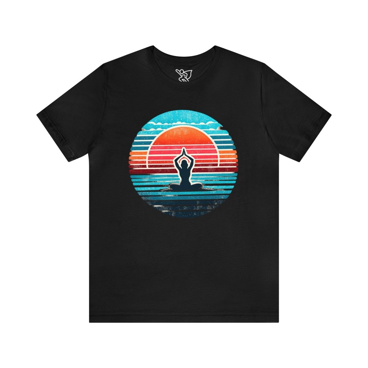 Serenity Sunrise Yoga Retreat - Tee - AI Tee Hero