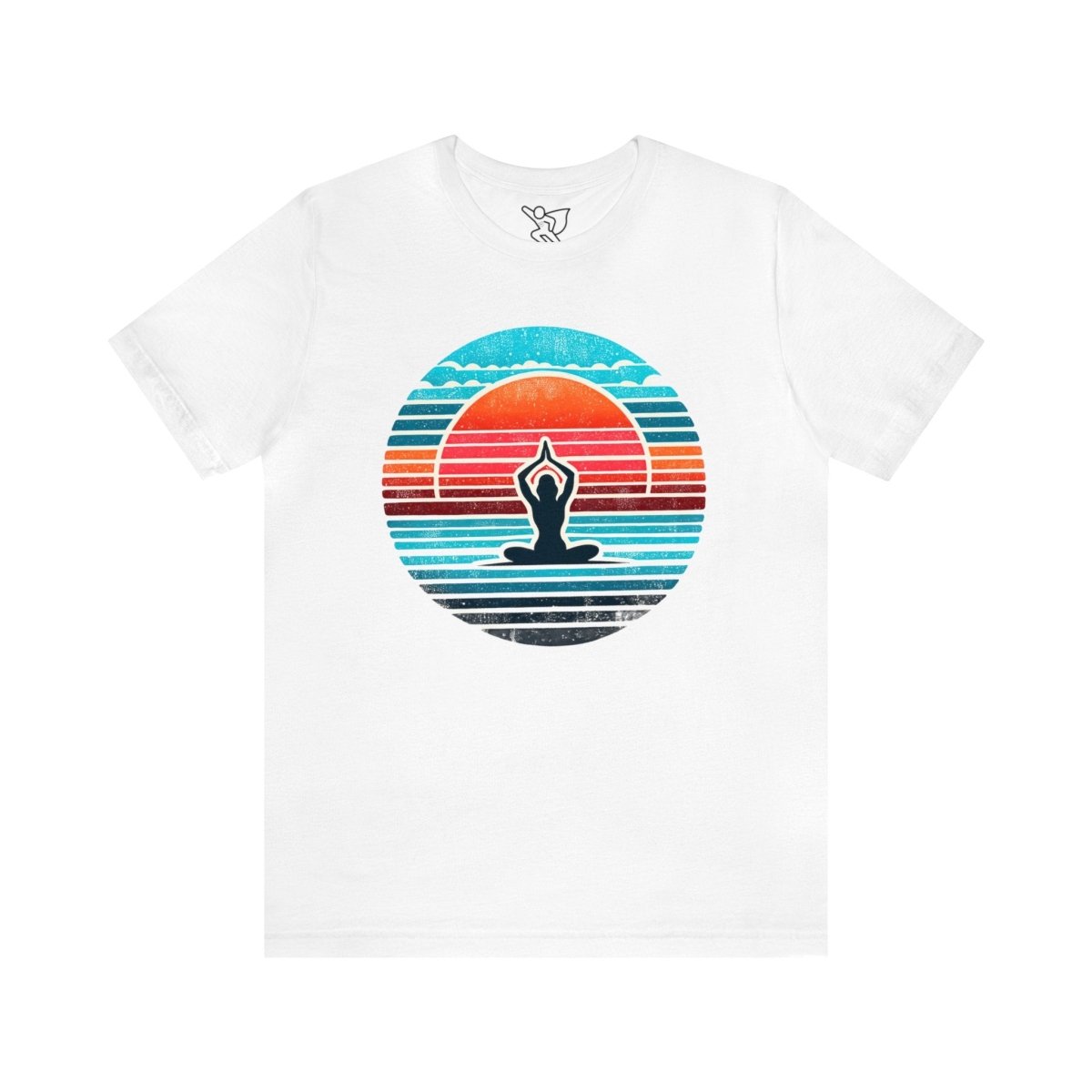 Serenity Sunrise Yoga Retreat - Tee - AI Tee Hero