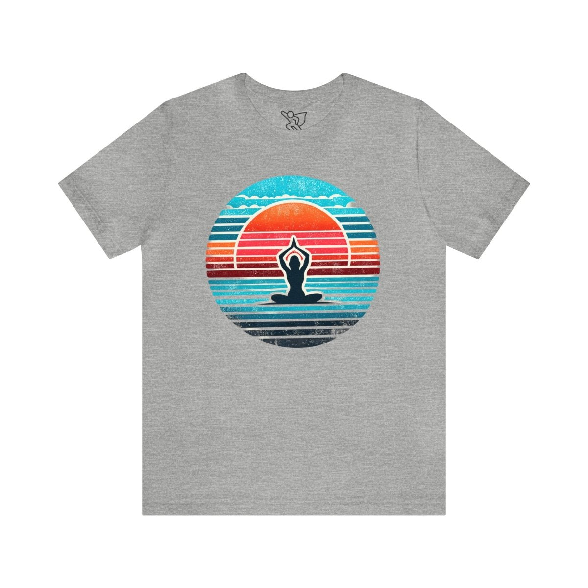 Serenity Sunrise Yoga Retreat - Tee - AI Tee Hero