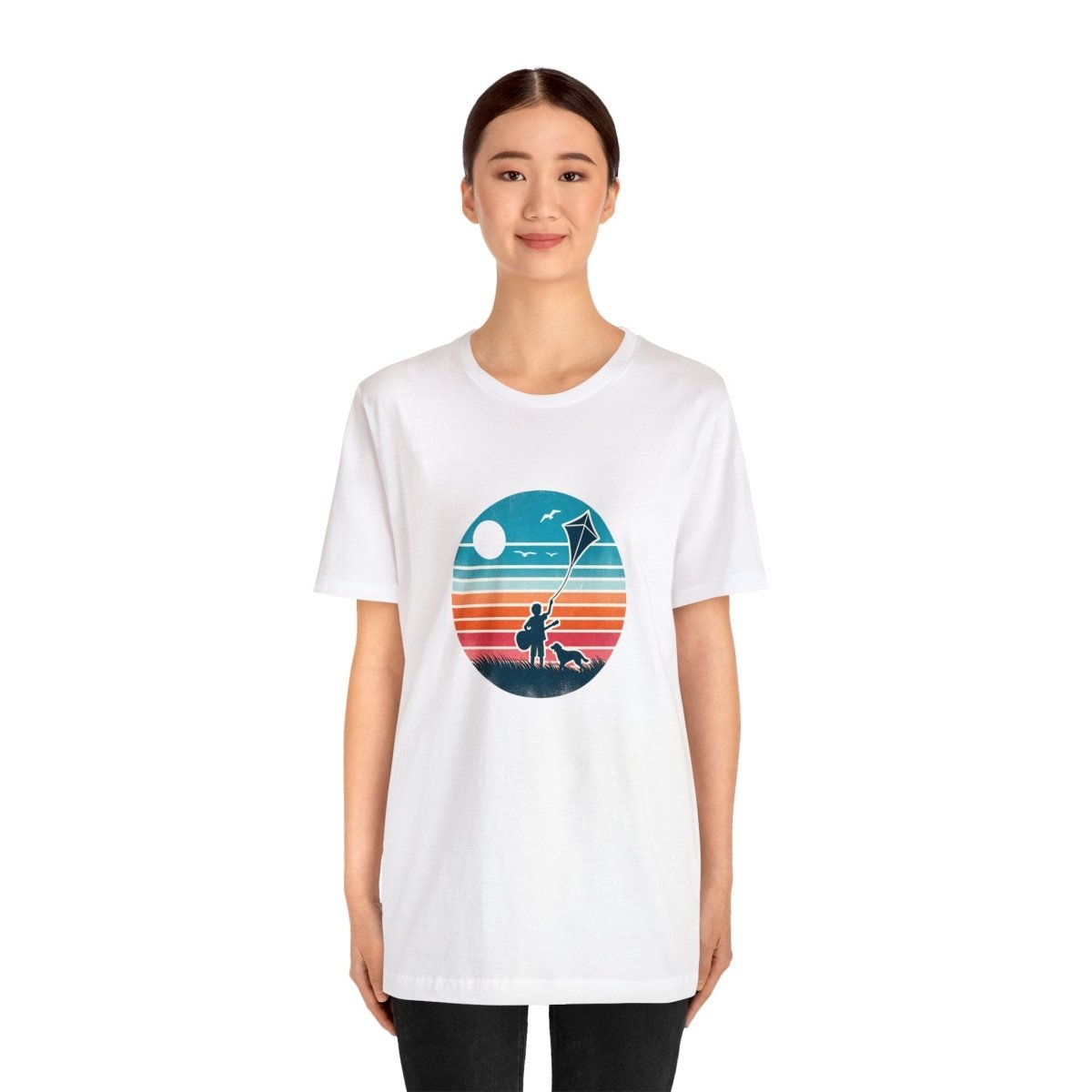 Sundown Serenity Canvas - Tee - AI Tee Hero