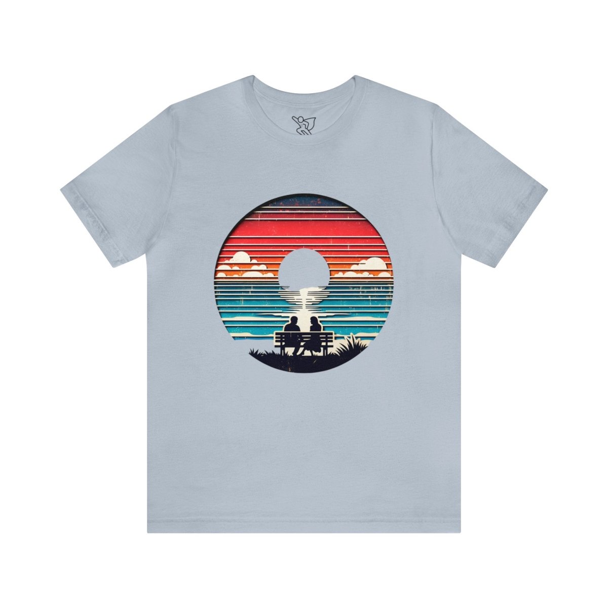 Sunset Serenity Horizon - Tee - AI Tee Hero