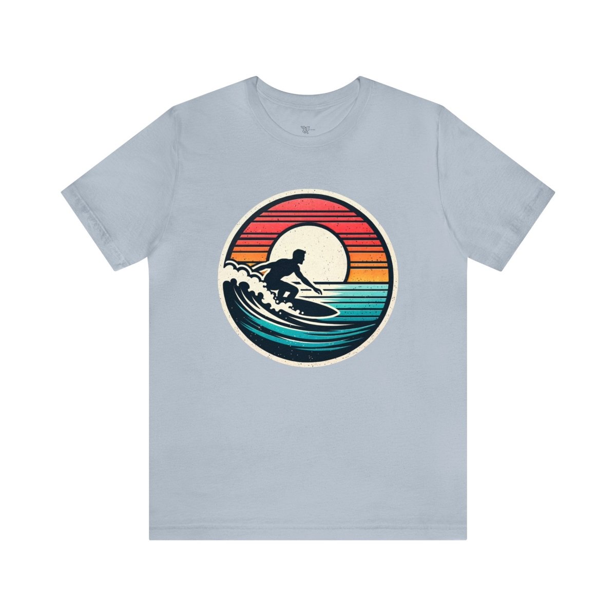 Sunset Surf Serenade - Tee - AI Tee Hero
