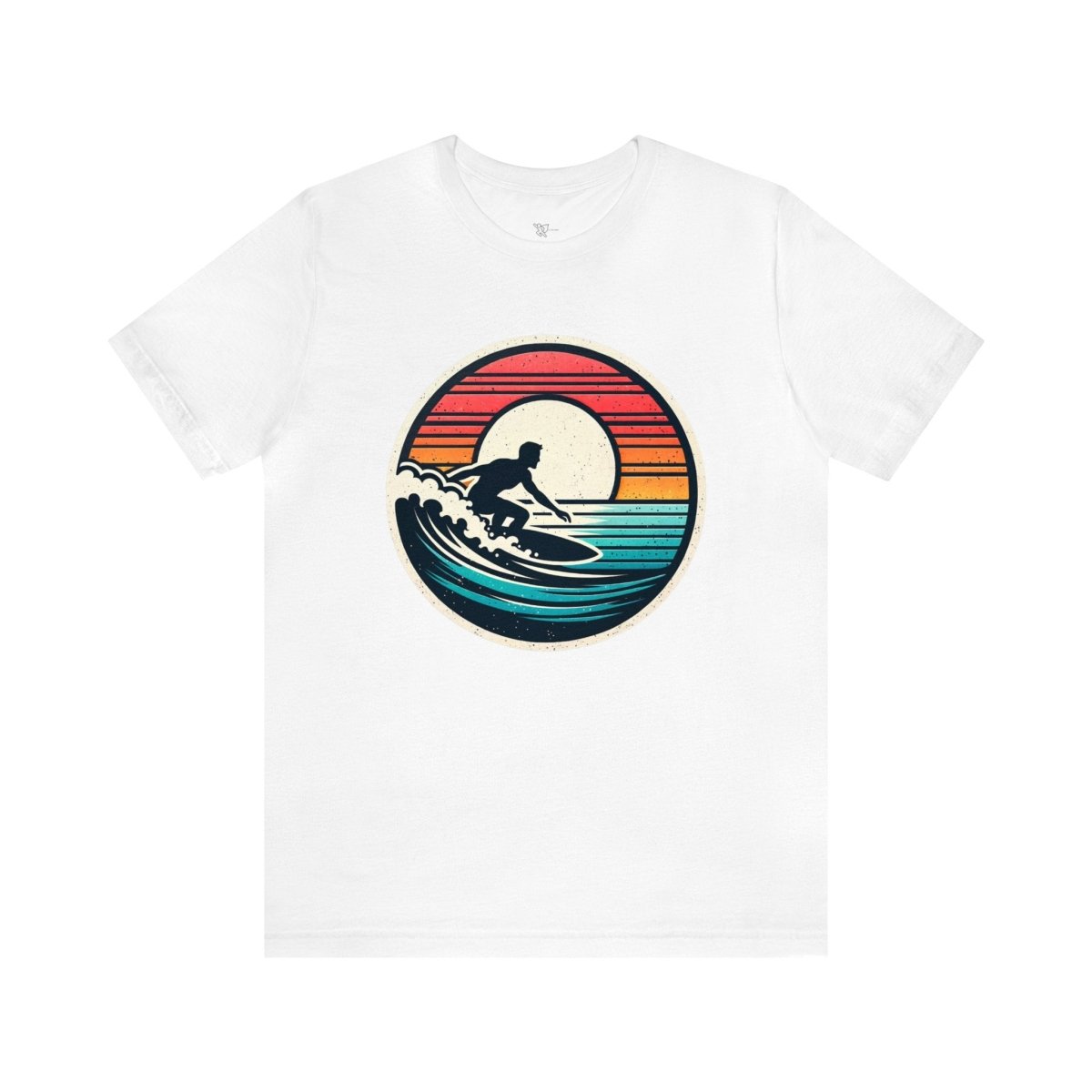 Sunset Surf Serenade - Tee - AI Tee Hero