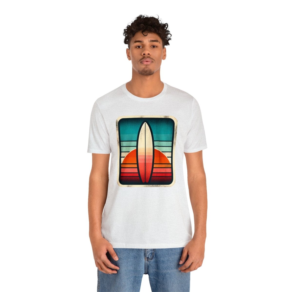 Sunset Swell Serenity - Tee - AI Tee Hero