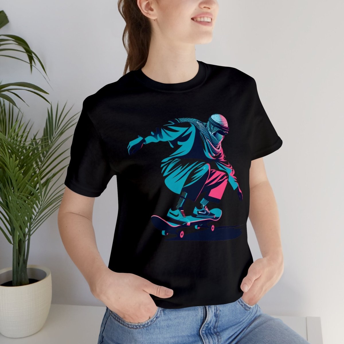Urban Glide Dynamism - Short Sleeve Tee - AI Tee Hero